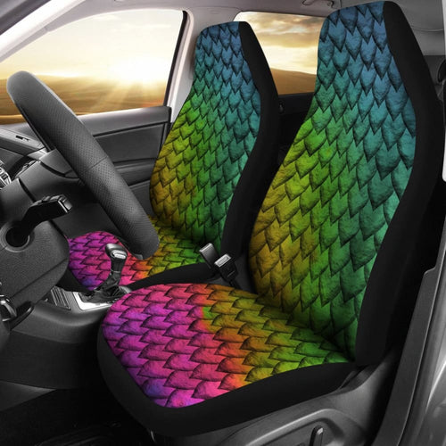 Dragon Colorful Skin Car Seat Covers