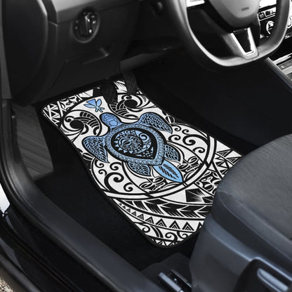 Amazing Kanaka Maoli Hawaiian Polynesian Tattoo Turtle Car Floor Mats