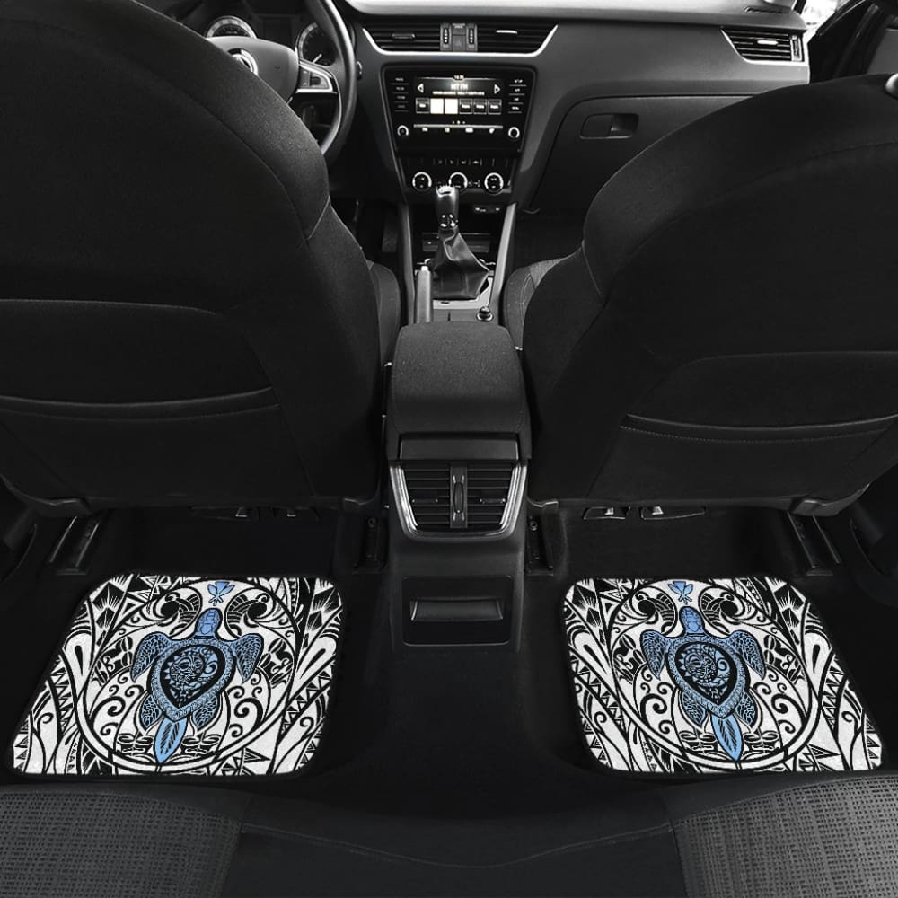 Amazing Kanaka Maoli Hawaiian Polynesian Tattoo Turtle Car Floor Mats