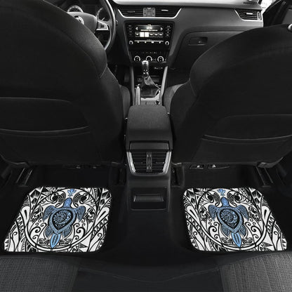Amazing Kanaka Maoli Hawaiian Polynesian Tattoo Turtle Car Floor Mats