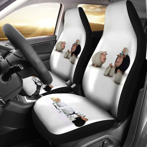 Funny Black Sheep Of The Family Car Seat Covers