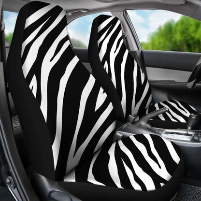 Zebra Print Car Seat Covers