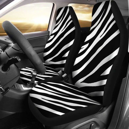 Zebra Print Car Seat Covers