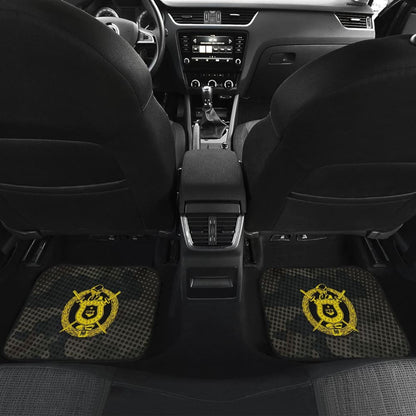 Omega Psi Phi Brown Camo Car Floor Mats