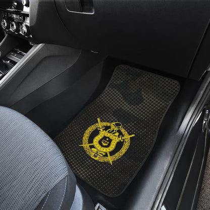 Omega Psi Phi Brown Camo Car Floor Mats