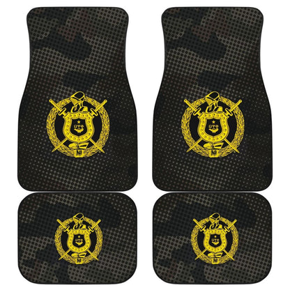 Omega Psi Phi Brown Camo Car Floor Mats