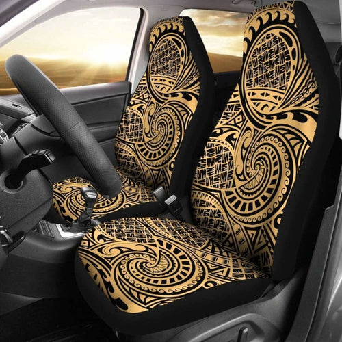 Polynesian Car Seat Cover - Polynesian Tattoo  -
