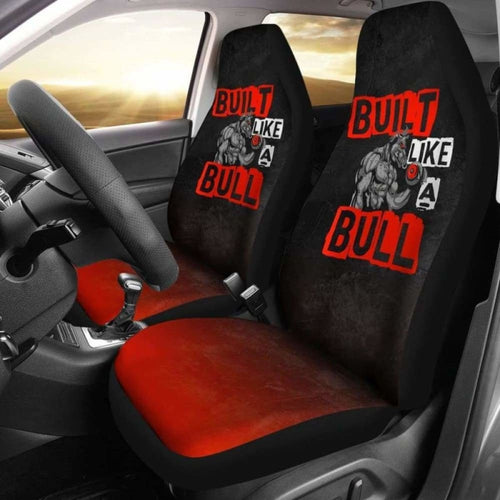 Built Like A Bull Fitness Car Seat Covers