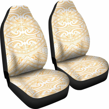 Polynesian Car Seat Cover - Polynesian Tattoo -