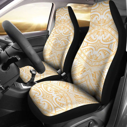 Polynesian Car Seat Cover - Polynesian Tattoo -
