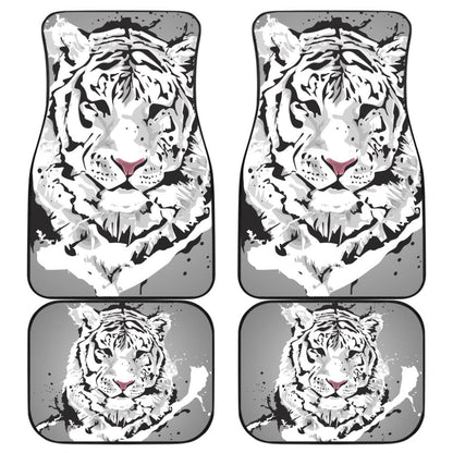 Coolest Tiger Car Floor Mats Custom Accessories Gift Idea