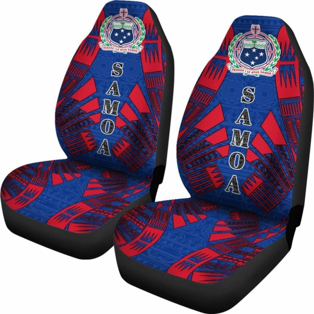 Samoa Car Seat Covers \bTattoo Style