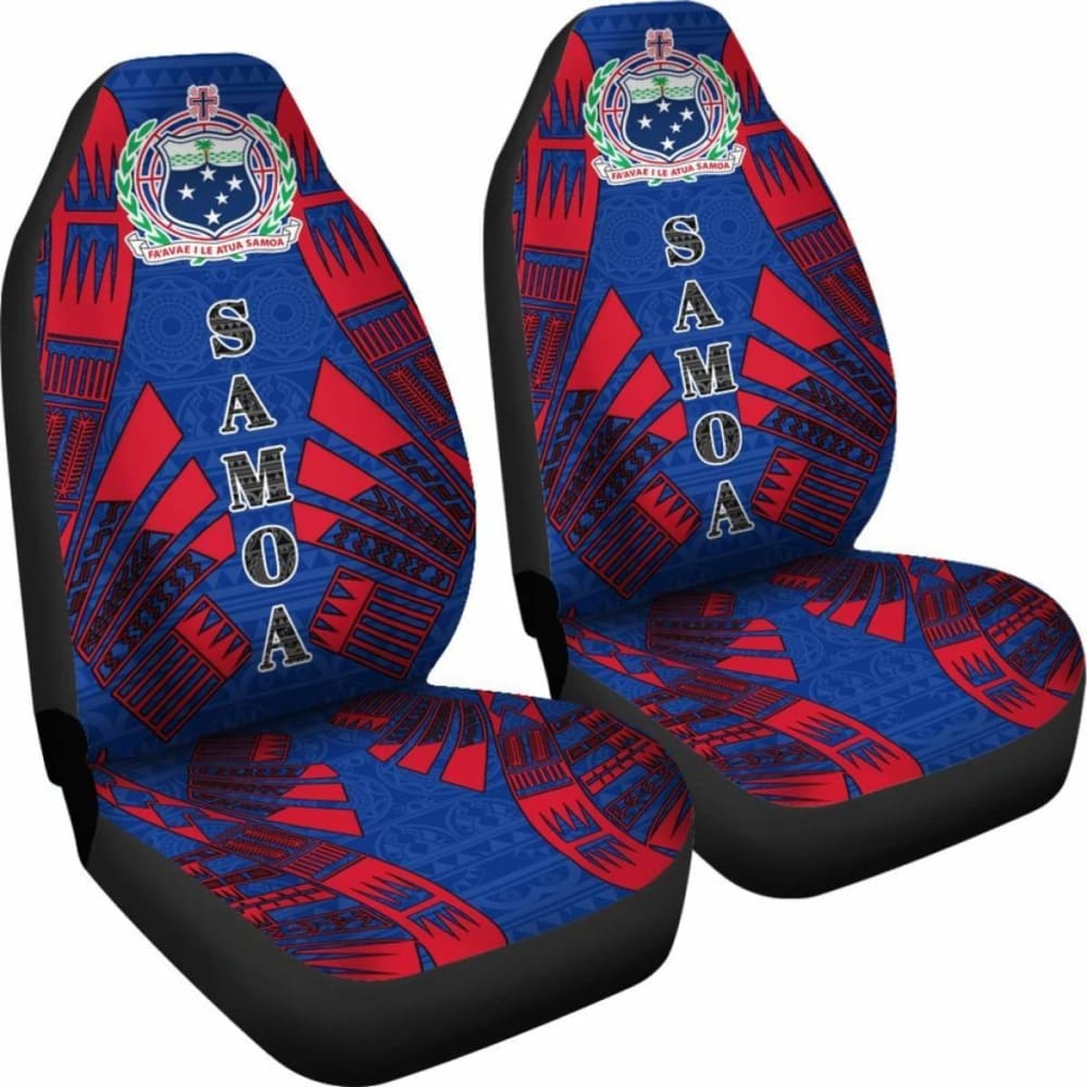 Samoa Car Seat Covers \bTattoo Style
