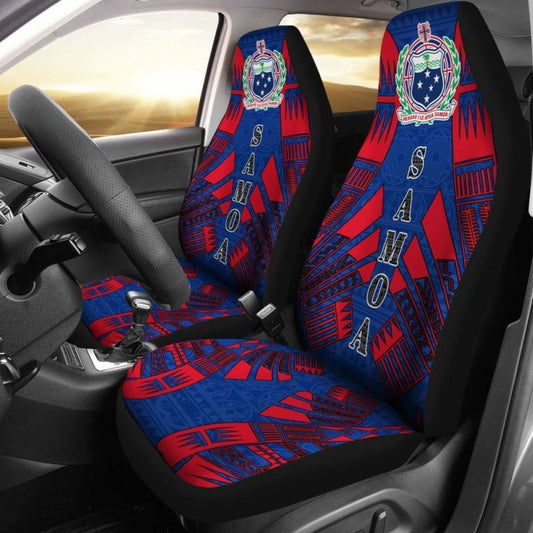 Samoa Car Seat Covers \bTattoo Style