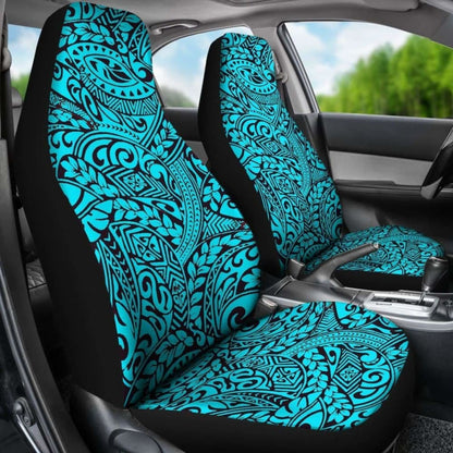 Polynesian Car Seat Cover - Polynesian Tattoo -
