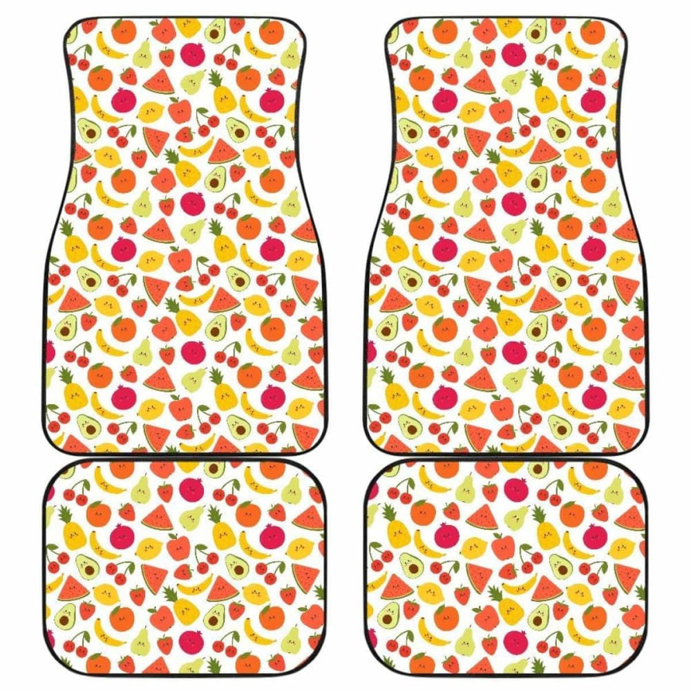 Pattern Fruits Cute Car Floor Mats Amazing Gift