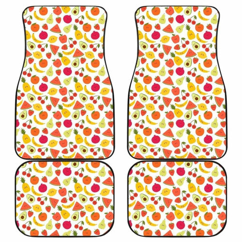 Pattern Fruits Cute Car Floor Mats Amazing Gift