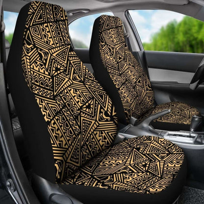 Polynesian Car Seat Cover - Polynesian Tattoo -