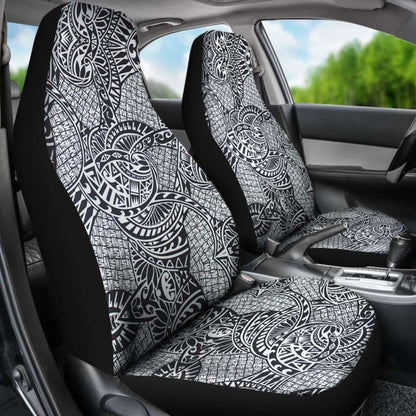 Polynesian Car Seat Cover - Polynesian Tattoo -