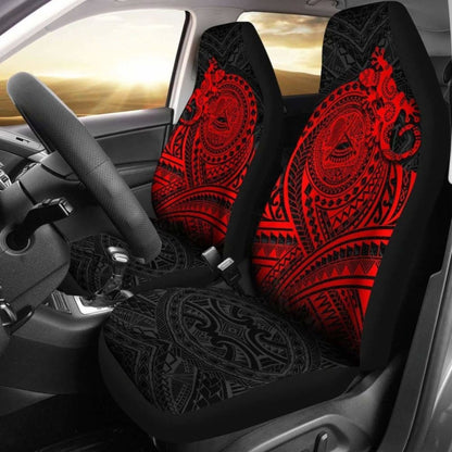American Samoa Car Seat Covers - Polynesian Lizard -