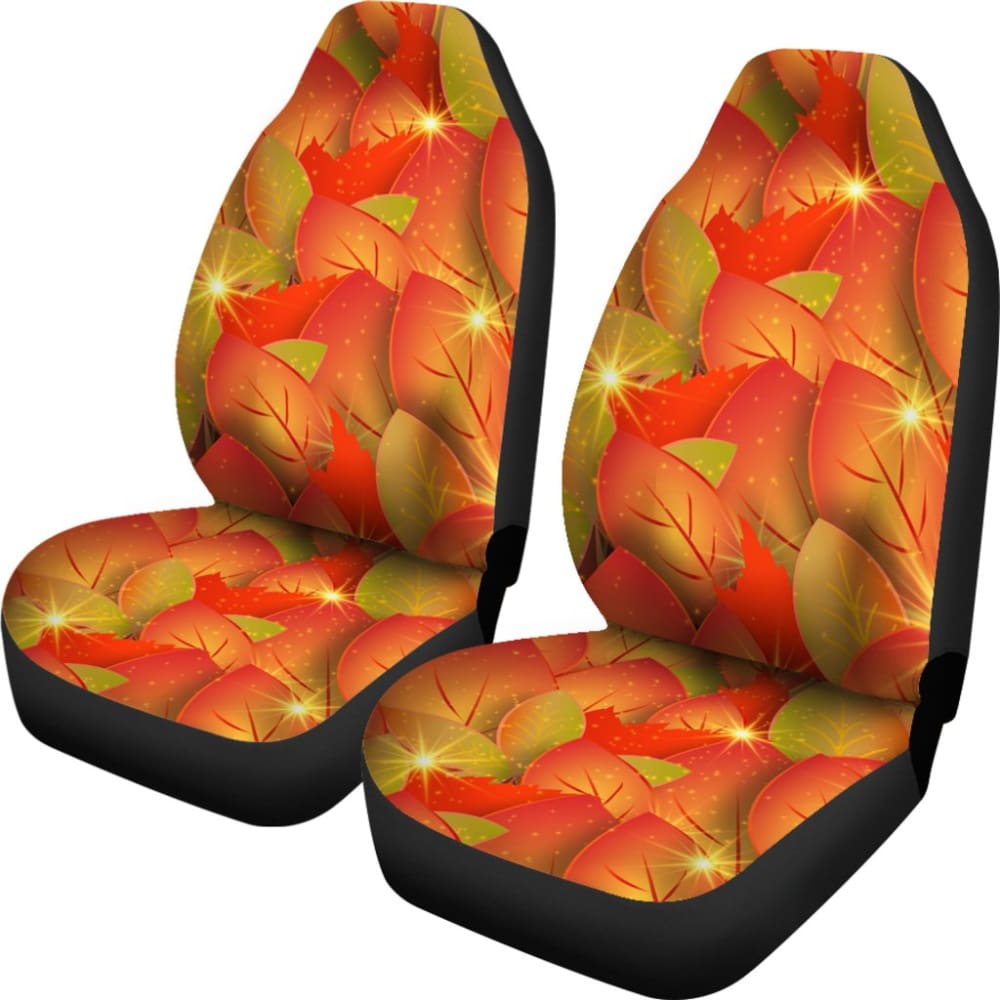 Fall In Autumn Leaves Car Seat Covers