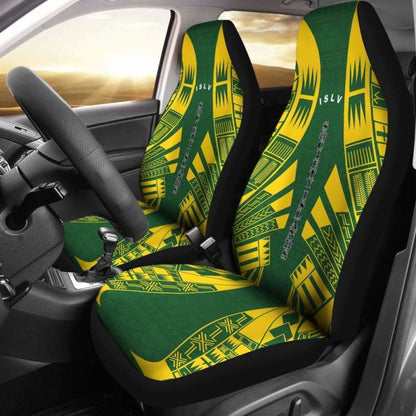 Society Islands Car Seat Covers - Society Islands Flag Polynesian Tattoo Flag -