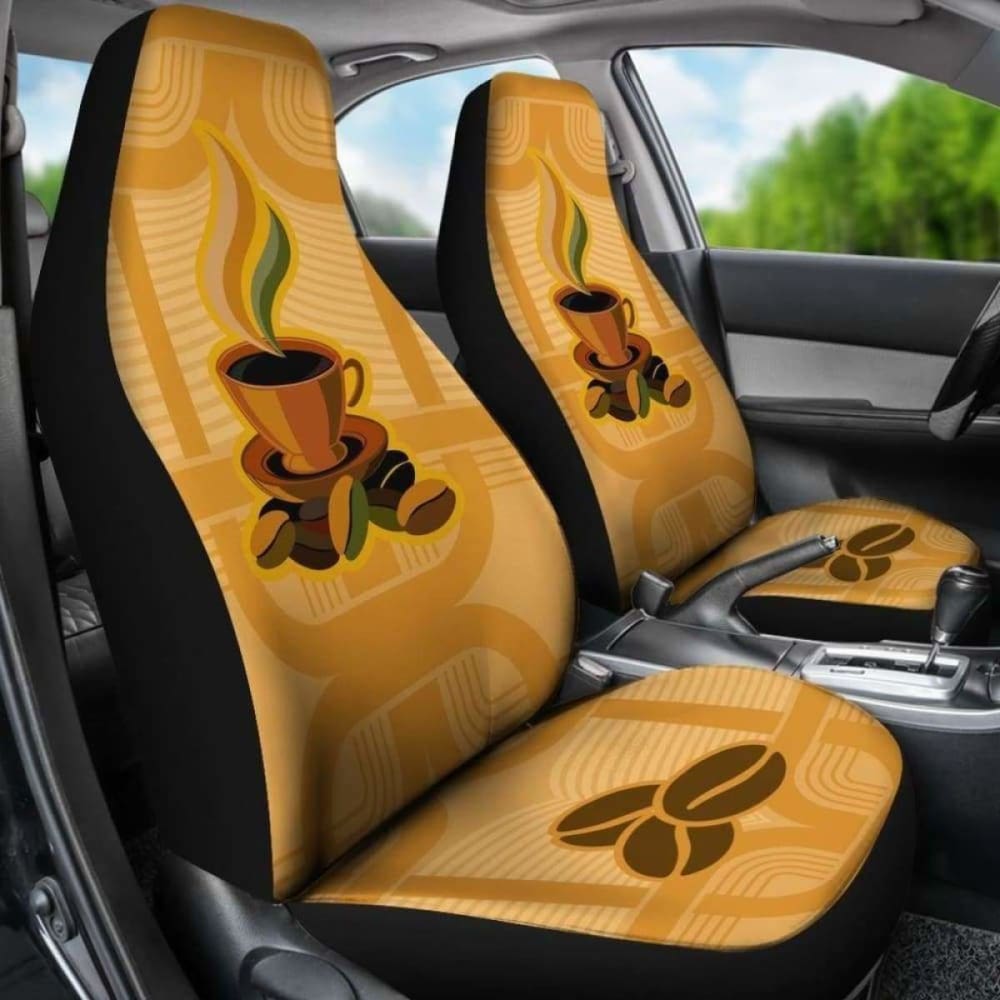 Coffee Car Seat Covers