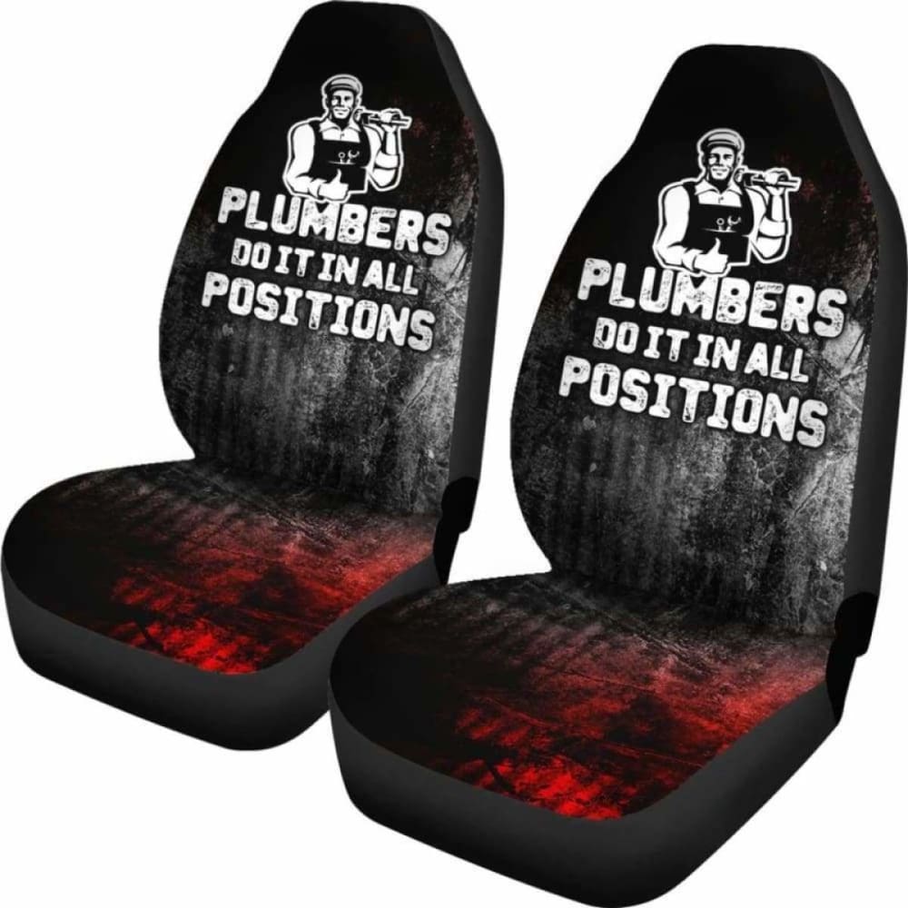 Plumber Positions Car Seat Covers