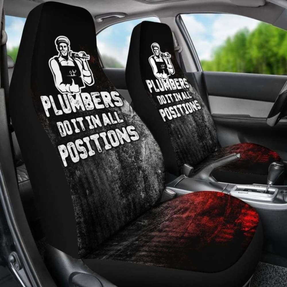 Plumber Positions Car Seat Covers