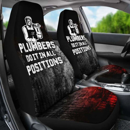 Plumber Positions Car Seat Covers