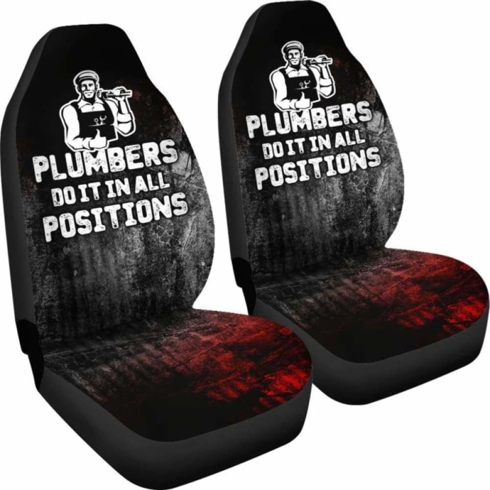 Plumber Positions Car Seat Covers