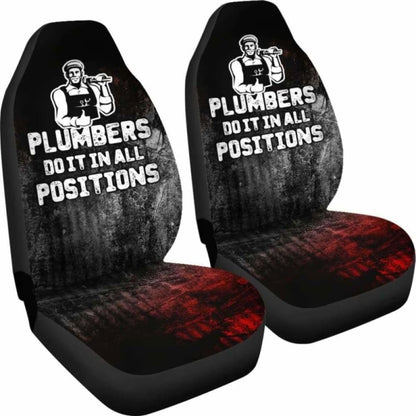 Plumber Positions Car Seat Covers