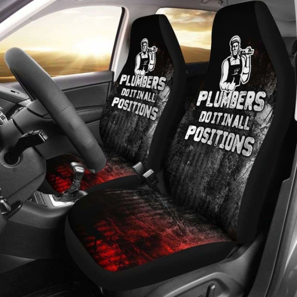 Plumber Positions Car Seat Covers
