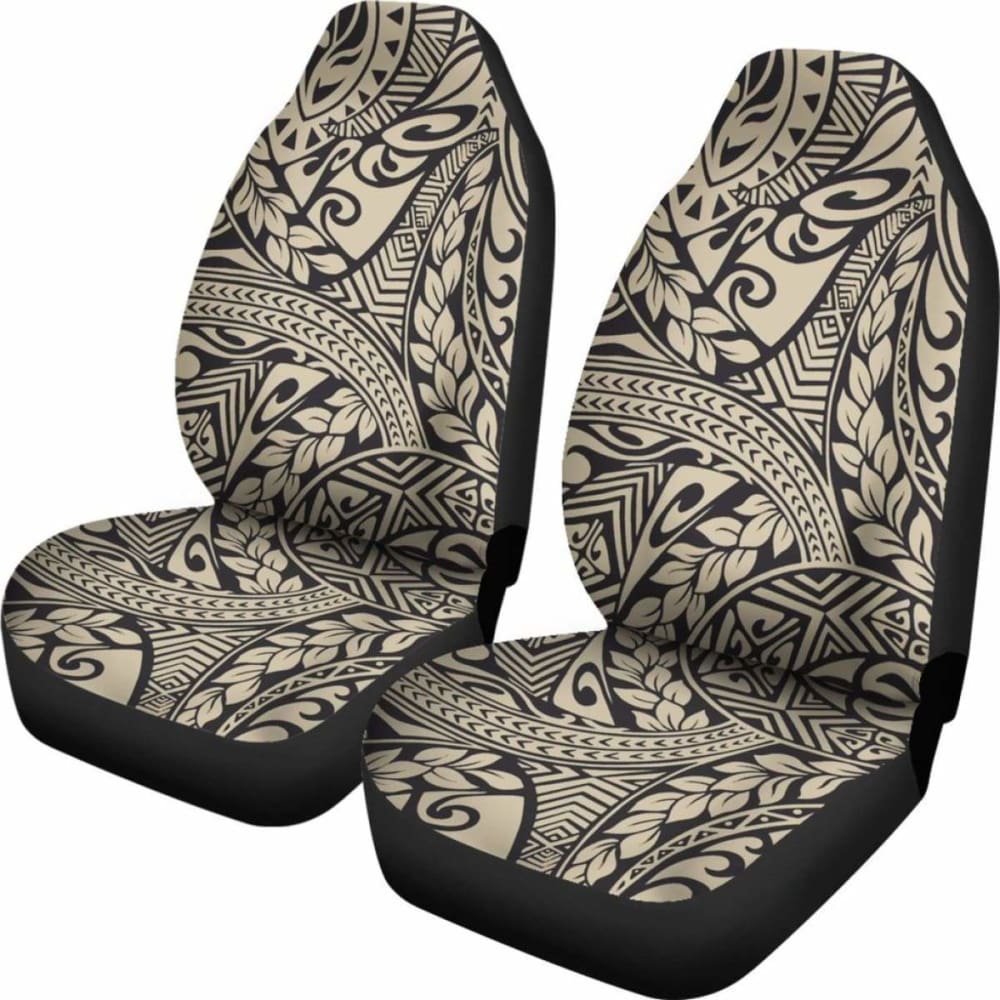 Polynesian Car Seat Cover - Polynesian Tattoo -