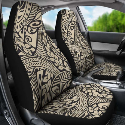 Polynesian Car Seat Cover - Polynesian Tattoo -