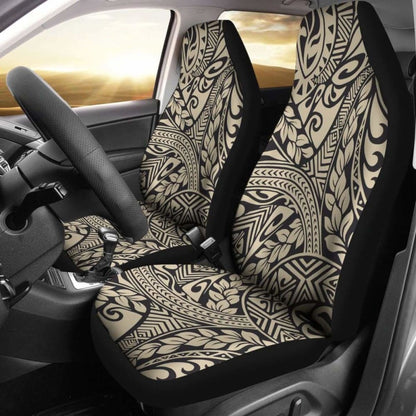 Polynesian Car Seat Cover - Polynesian Tattoo -