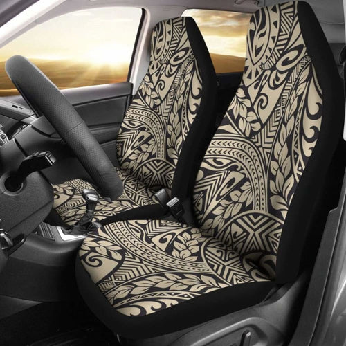 Polynesian Car Seat Cover - Polynesian Tattoo -