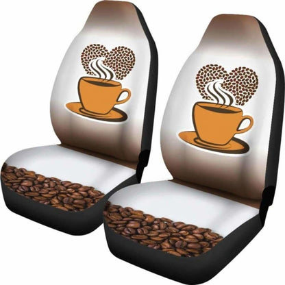 Coffee Car Seat Covers