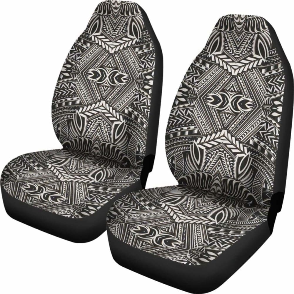 Polynesian Car Seat Cover - Polynesian Tattoo -