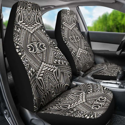 Polynesian Car Seat Cover - Polynesian Tattoo -