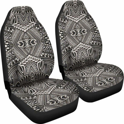 Polynesian Car Seat Cover - Polynesian Tattoo -