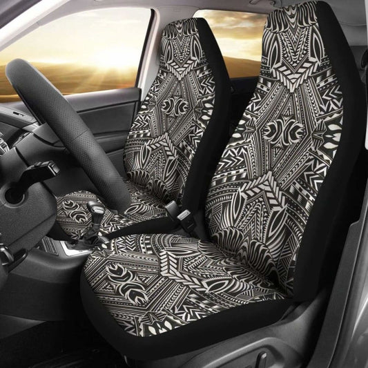 Polynesian Car Seat Cover - Polynesian Tattoo -