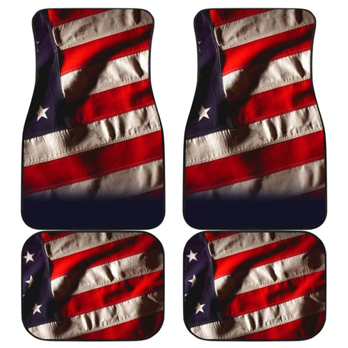 Car Floor Mats with American Flag Pride Custom Design