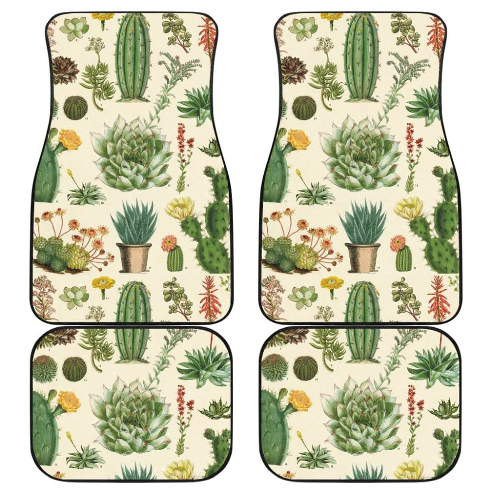 Succulent Car Floor Mats Amazing Gift Ideas
