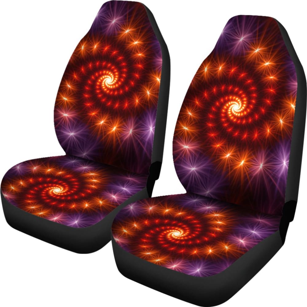 Amazing Gift Ideas Spin Fireworks Car Seat Covers