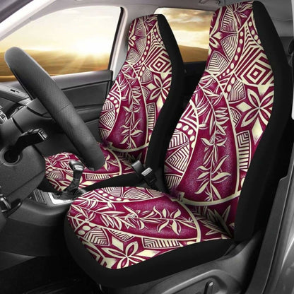 Polynesian Car Seat Cover - Polynesian Tattoo -