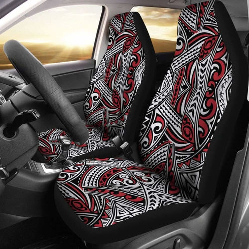 Polynesian Car Seat Covers - Polynesian Tattoo -