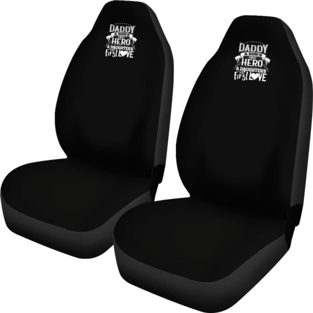 Daddy...First Hero - Car Seat Covers