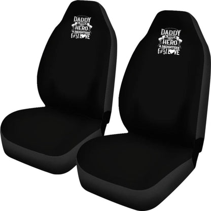 Daddy...First Hero - Car Seat Covers