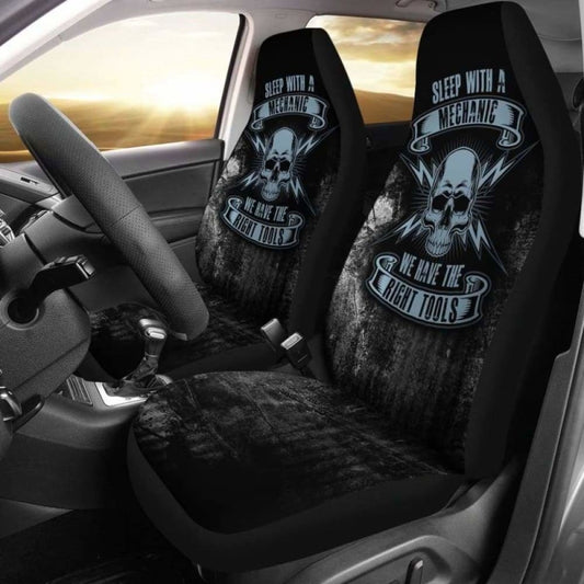 Sleep With A Mechanic Car Seat Covers
